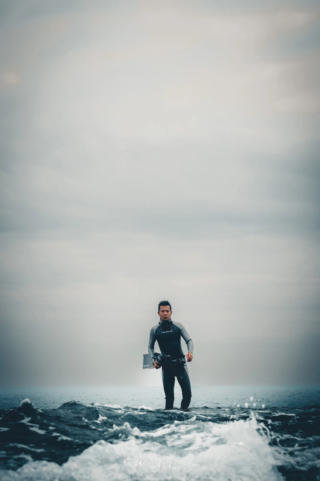 Freediving off Xiaoliuqiu